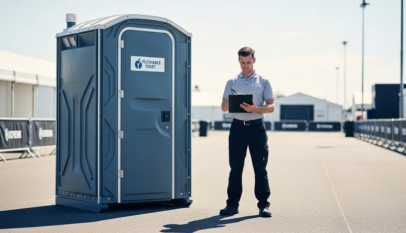 Flushable portable toilets in Chandler, AZ